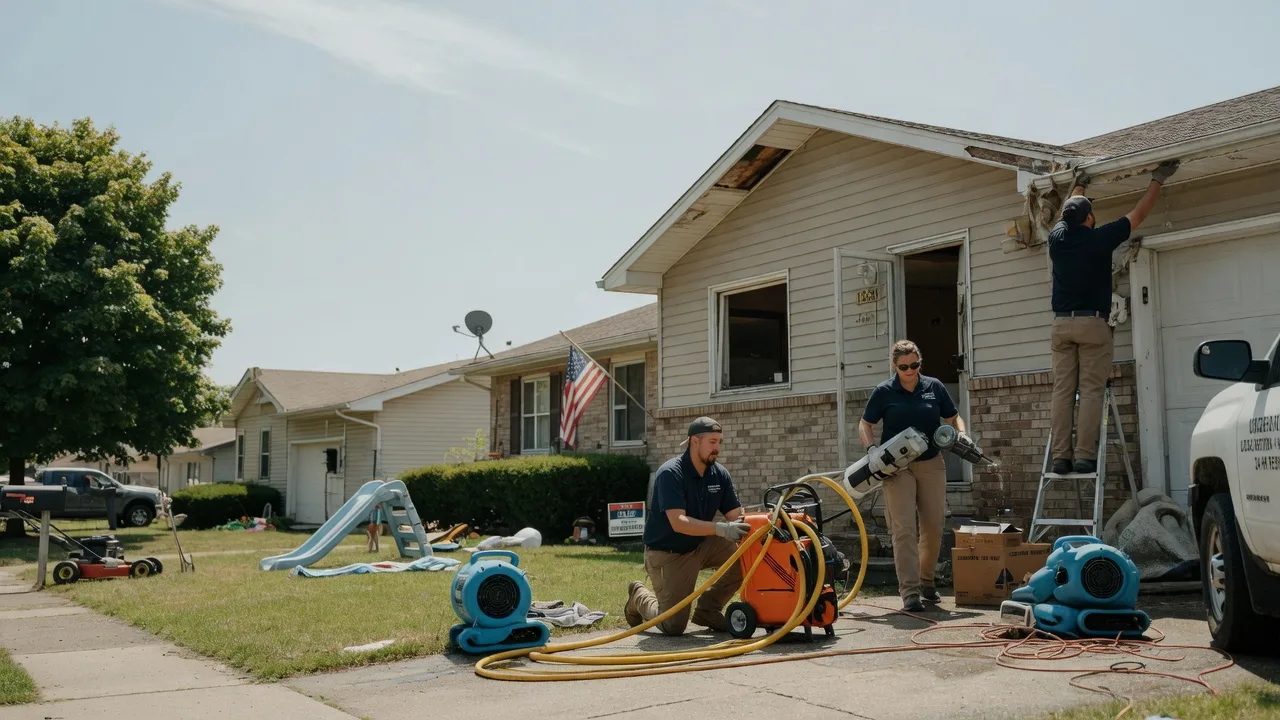 Water Damage Restoration in The Colony, TX near me